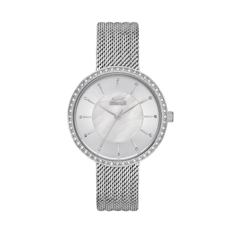 Slazenger Women's Stainless Steel Silver Watch SL.09.2049.3.05