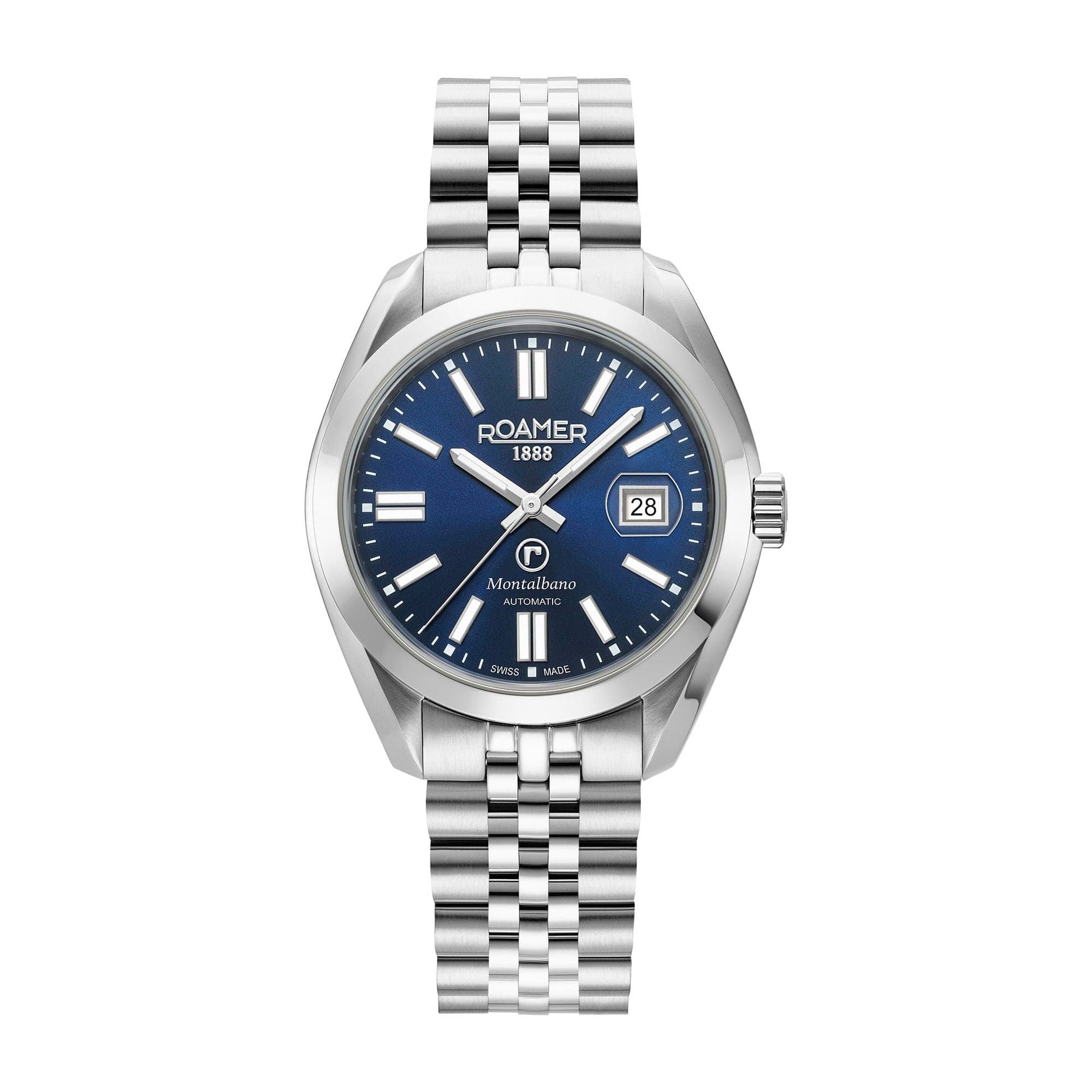 Roamer Men's Montalbano Automatic Stainless Steel Watch 996983 41 45 20
