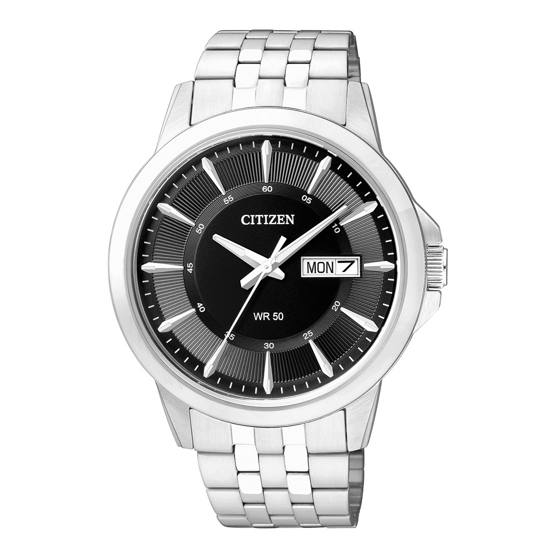 Citizen Men's Silver Japanese Quartz Dress Watch BF2011-51E