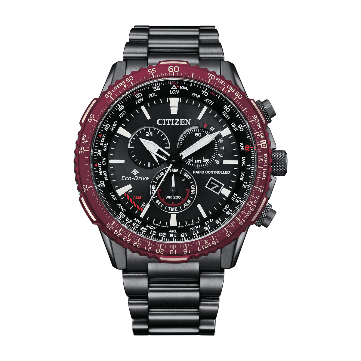 Citizen Men's Promaster World Timer Watch CB5009-55E