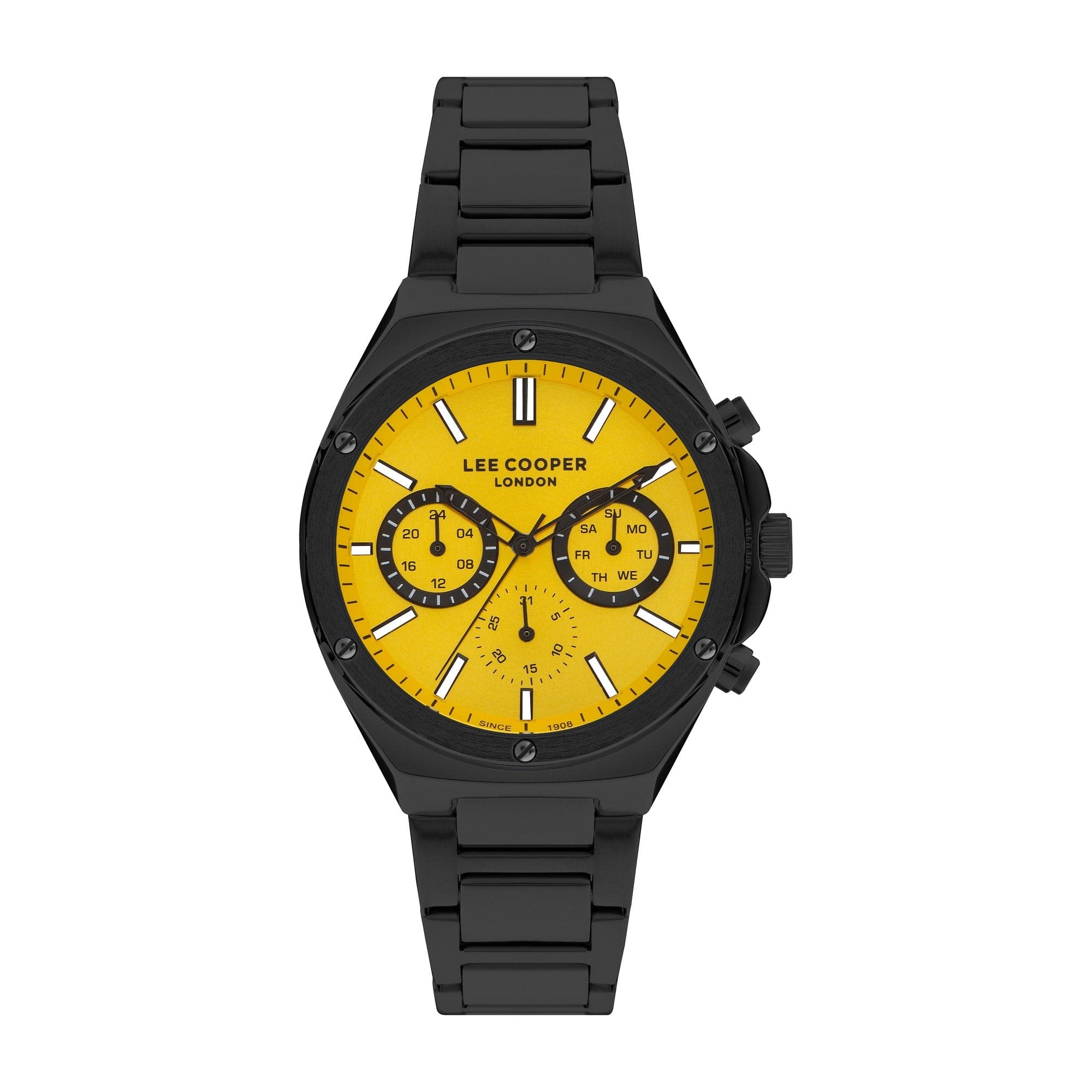 Lee Cooper Men's Super Metal Black Watch LC07845.610