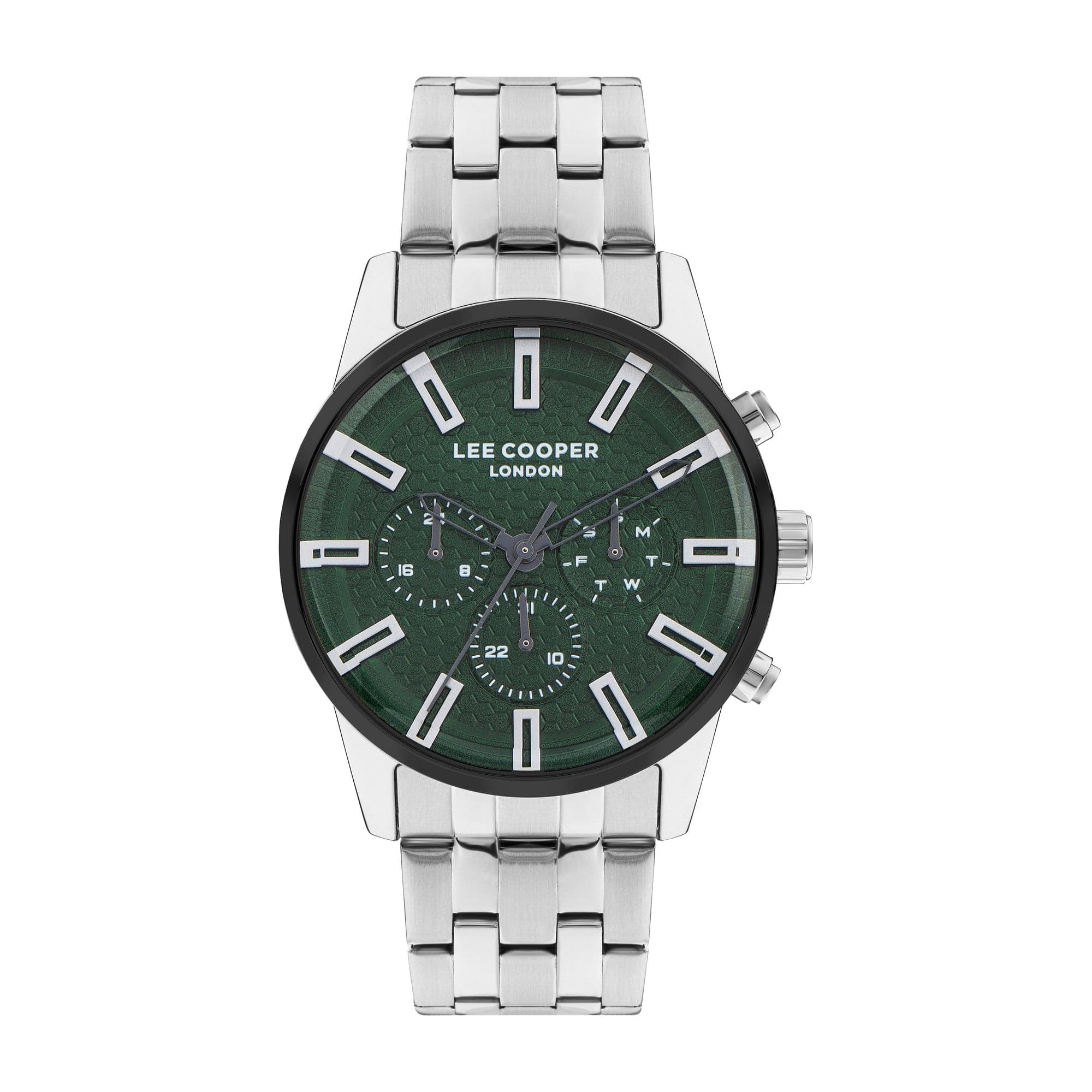 Lee Cooper Men's Super Silver Multifunction Watch LC07879.370
